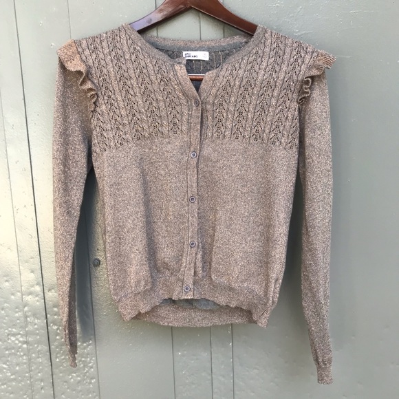 Threads Ruffle Sweater sz Small - Picture 8 of 9